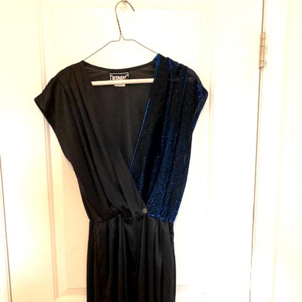 SOLD // 80s Metallic Jumpsuit